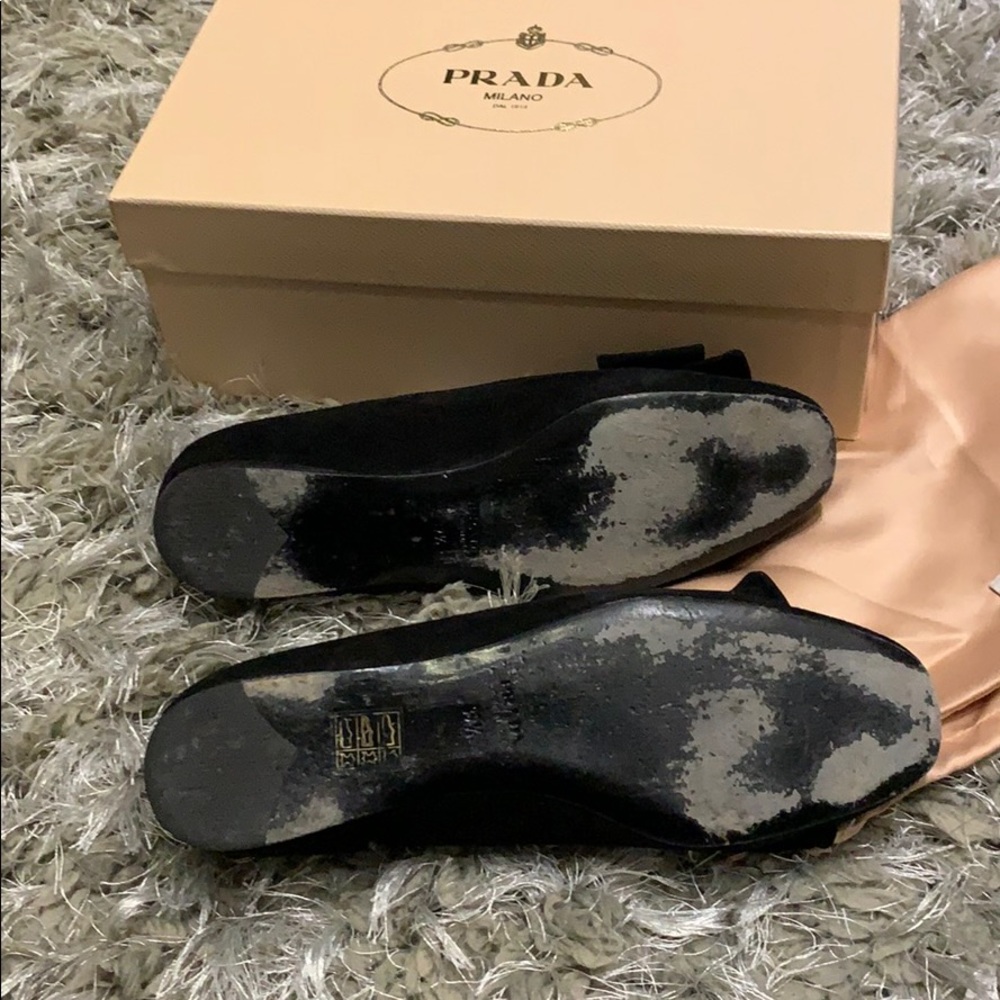 PRADA flats - Stunning black suede - Picture 2 of 7